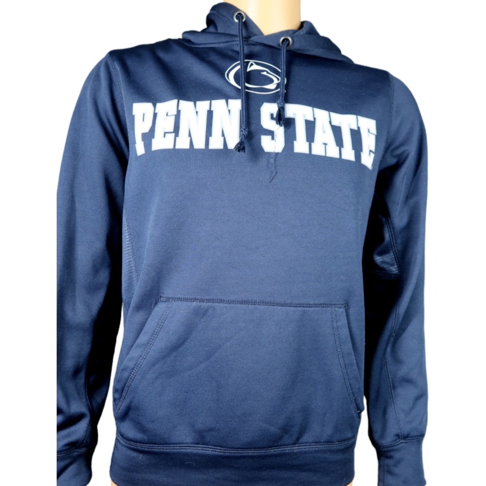 Penn State University PSU Nittany Lions Blue Hoodie Hooded Sweatshirt Sz‎ S
